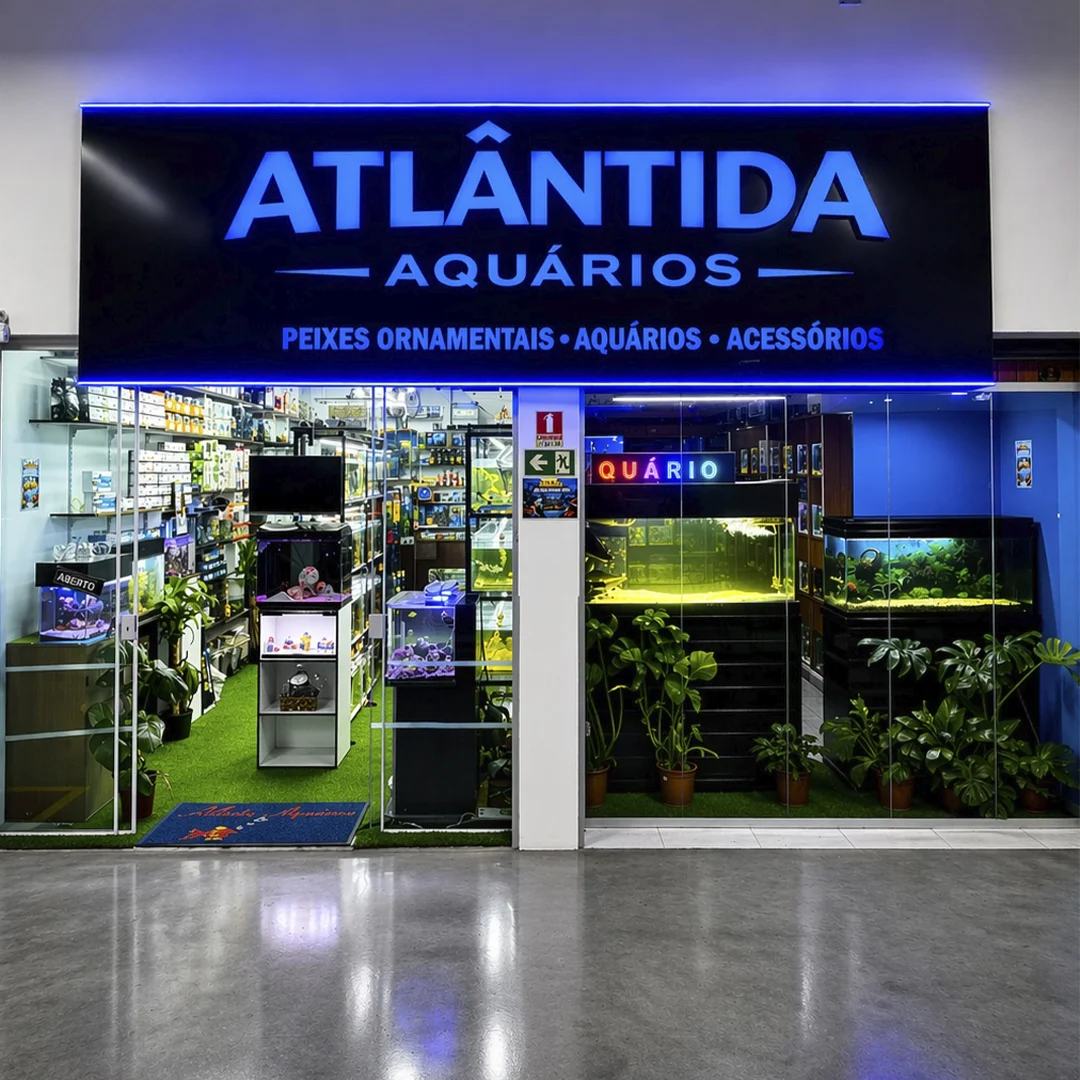 Interior Atlântida Aquários